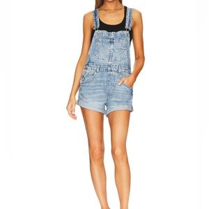 Free People Demim Short Overall
